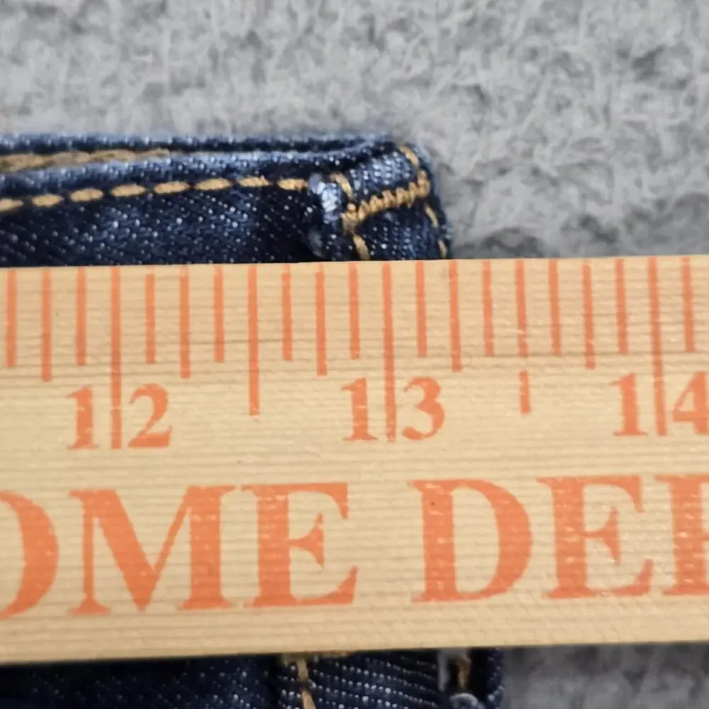 True Religion Girls Jeans Size 12 Blue Denim Bootcut Cotton USA Fabric Kids